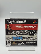 PS2 Playstation 2 Promo Only 007 Need For Speed SSX Not For Resale OVP ESP