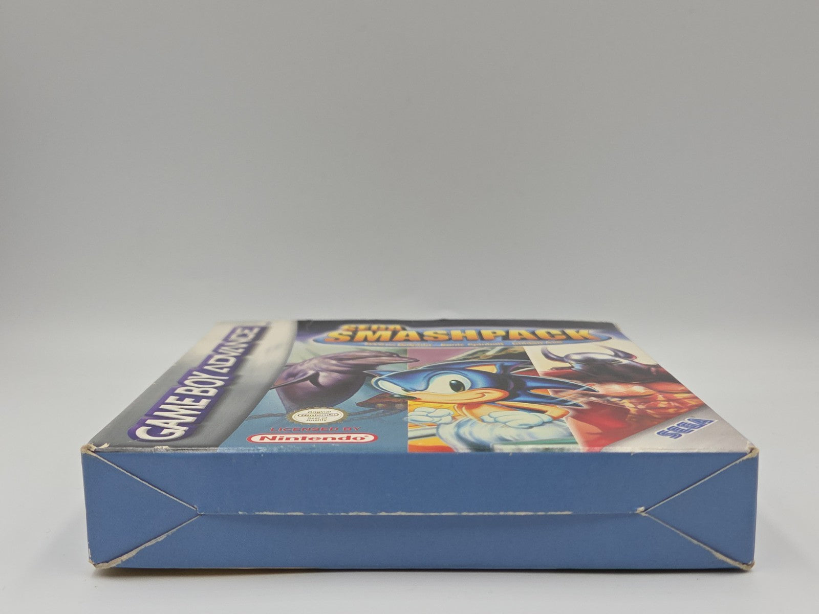 Nintendo Game Boy Advance Spiel Sega Smashpack mit OVP und Anleitung EUR