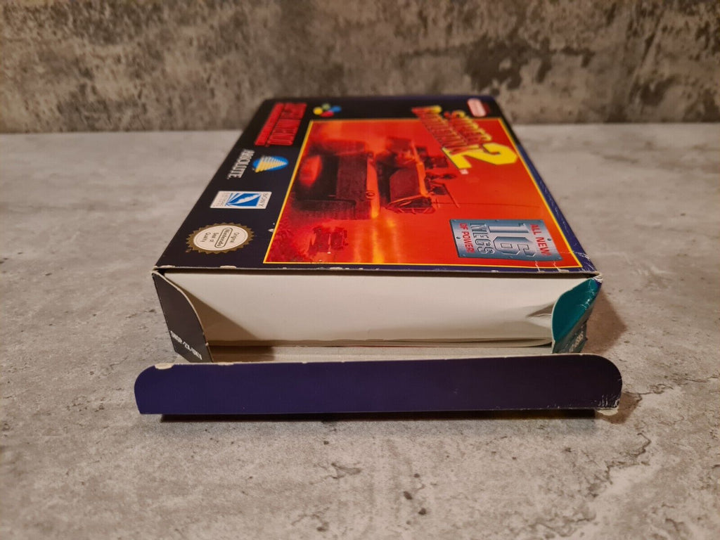 SNES Super Nintendo Super Battletank 2 mit OVP und Anleitung EUR - T-Retro-Games 