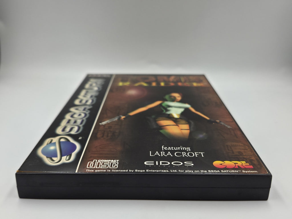Sega Saturn Spiel Tomb Raider mit OVP und Anleitung Multi Language 
