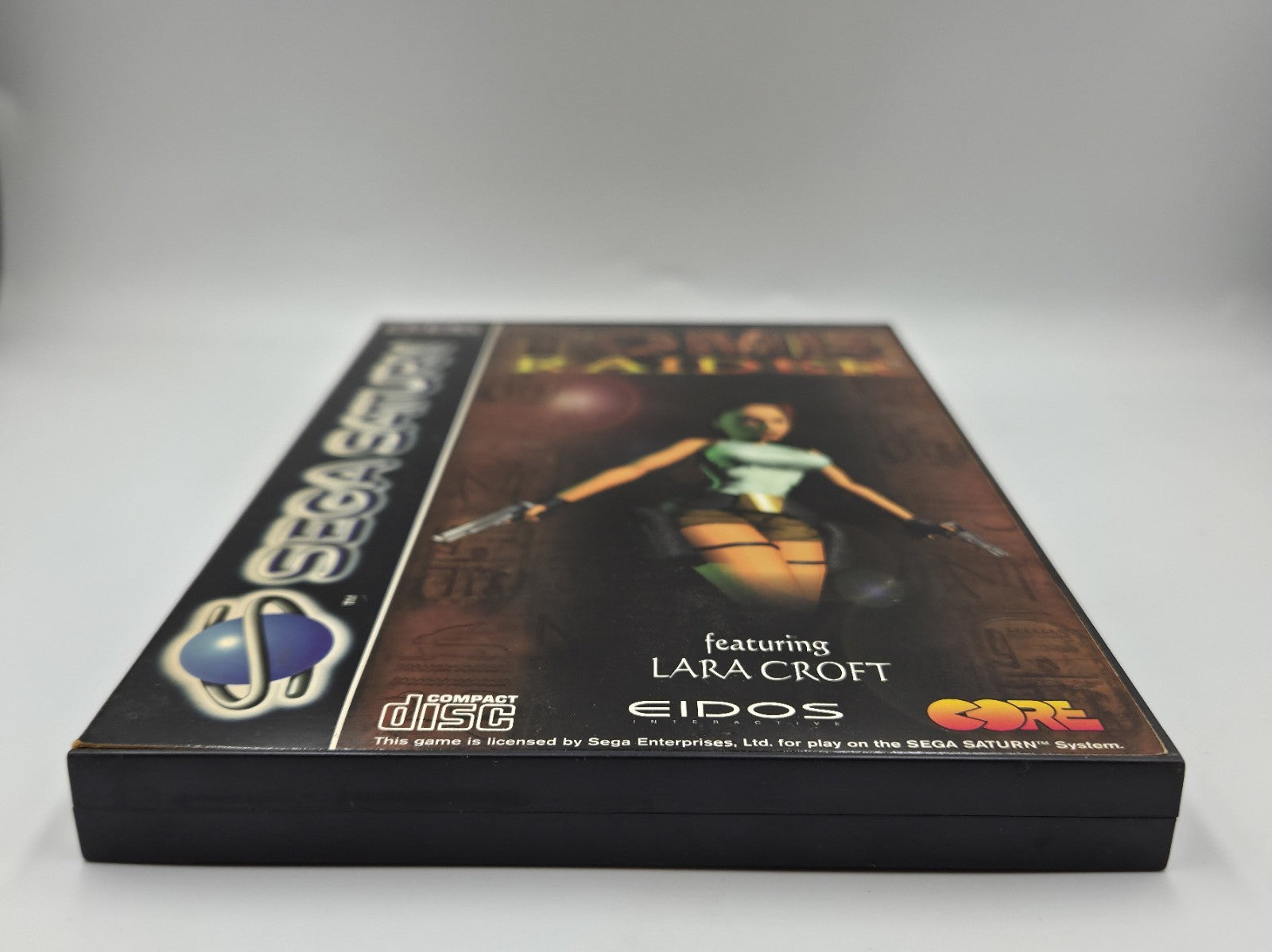 Sega Saturn Spiel Tomb Raider mit OVP und Anleitung Multi Language 