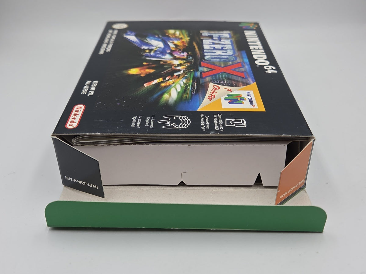 N64 Nintendo 64 Spiel F-Zero X mit OVP und Anleitung FAH