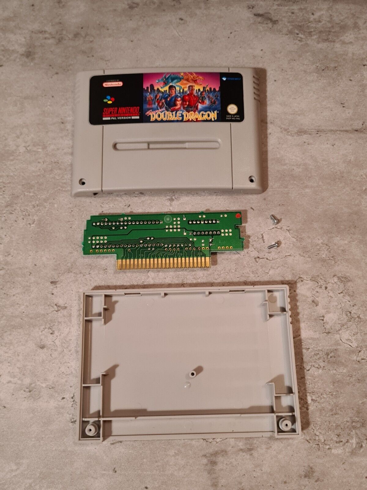 SNES Super Nintendo Super Double Dragon mit OVP und Anleitung FRG - T-Retro-Games 