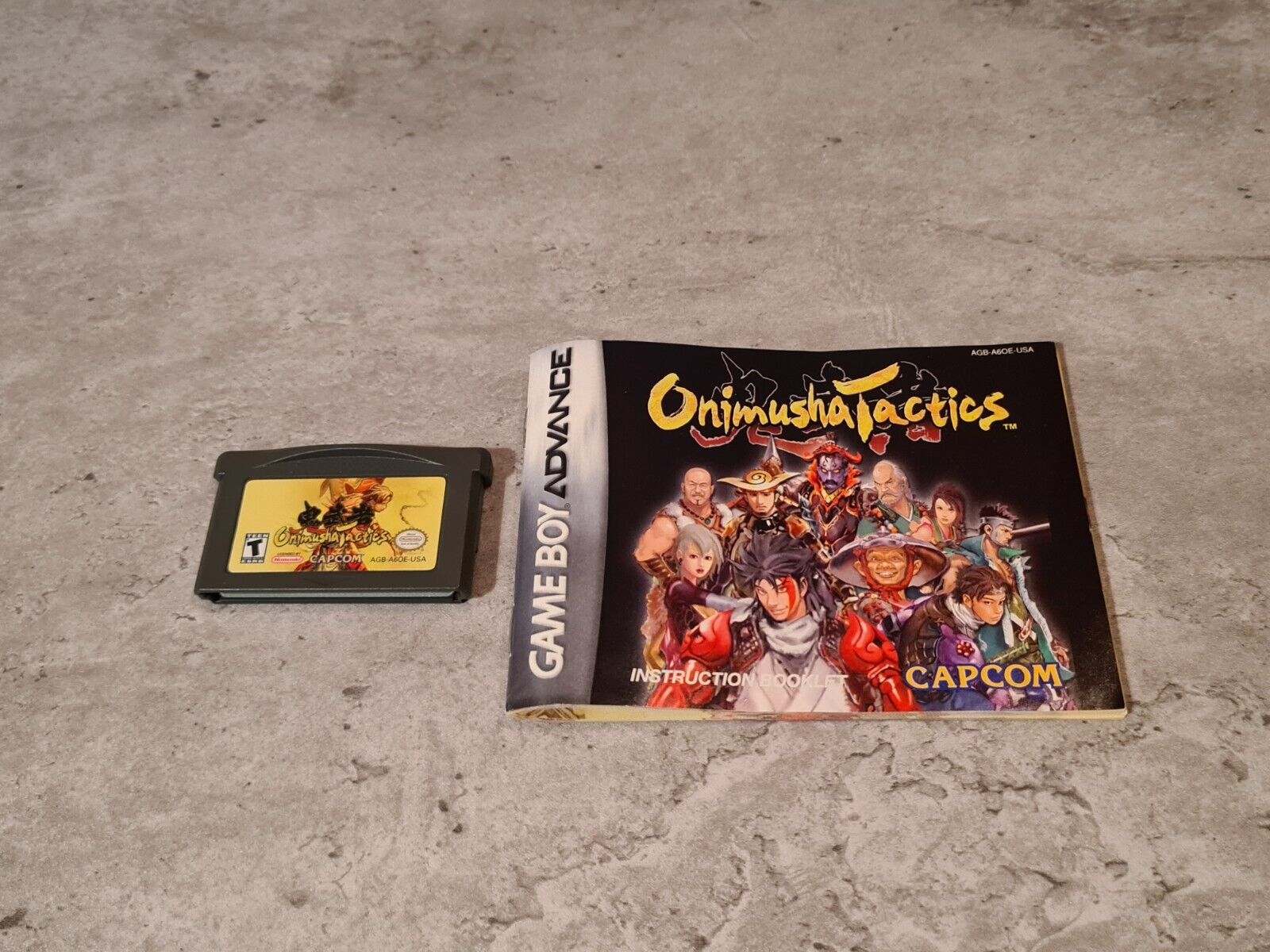 Nintendo Game Boy Advance Onimusha Tactics mit OVP und Anleitung USA - T-Retro-Games 