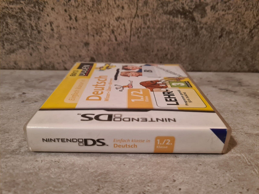 Nintendo DS Einfach Klasse in Deutsch 1 /2. Klasse + OVP und Anleitung GER - T-Retro-Games 