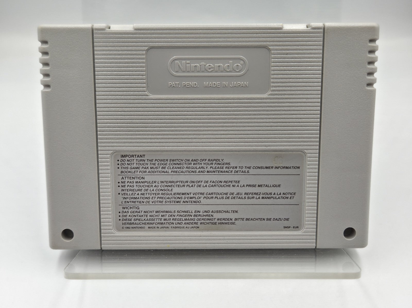 Super Nintendo Donkey Kong Country 3 Dixie Kong's Double Trouble! Modul EUR