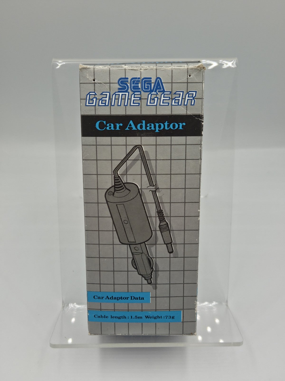 Sega Game Gear Car Adaptor OVP