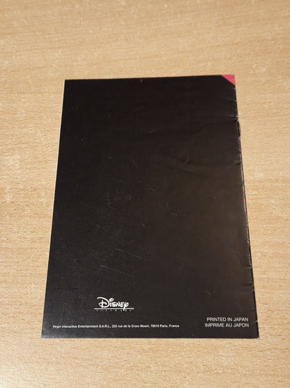 SNES Super Nintendo Disney's Le Livre  de la Jungle Instruction Booklet FRA