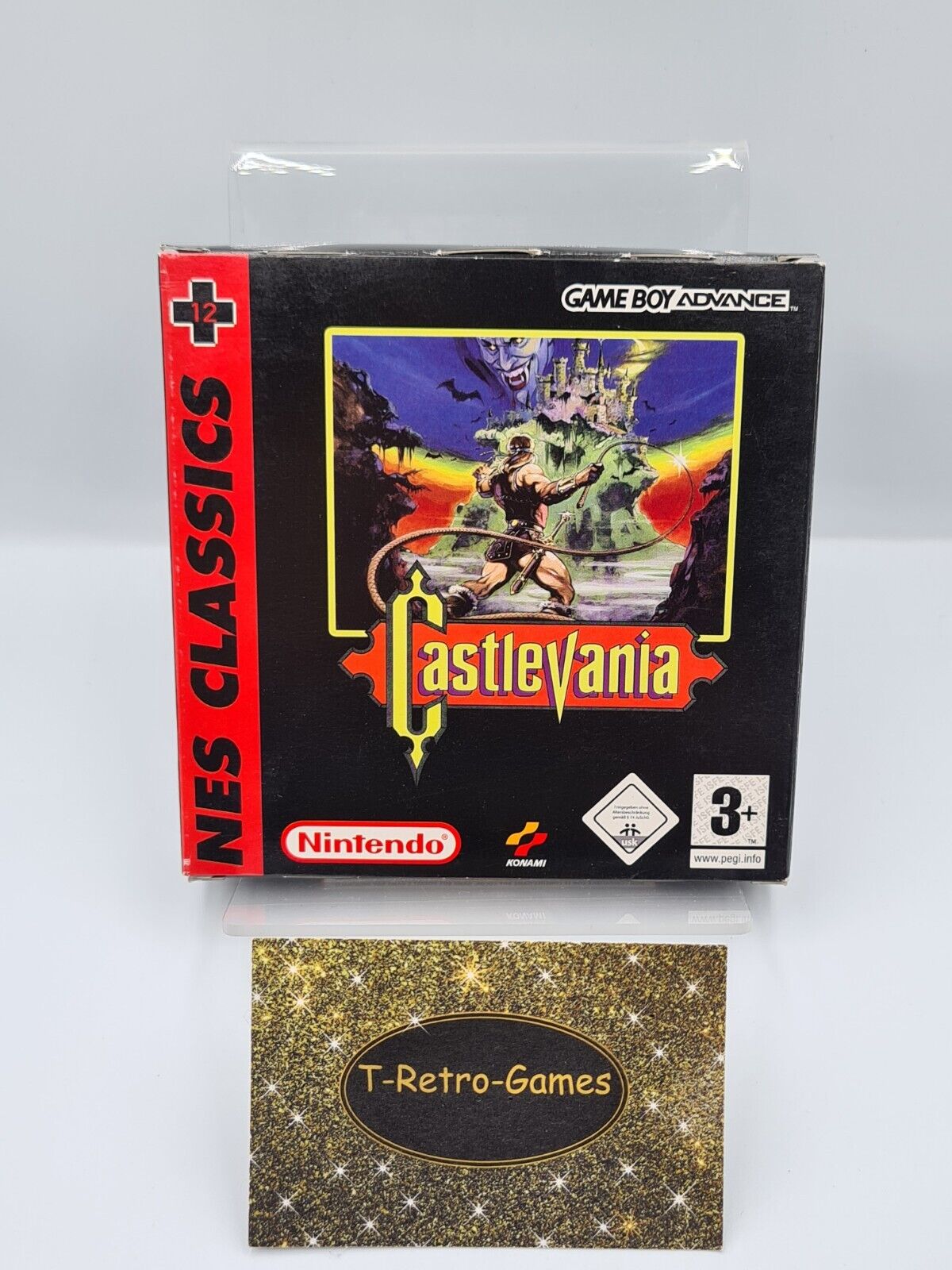 Nintendo Game Boy Advance NES Classics Castlevania mit OVP und Anleitung EUR - T-Retro-Games 