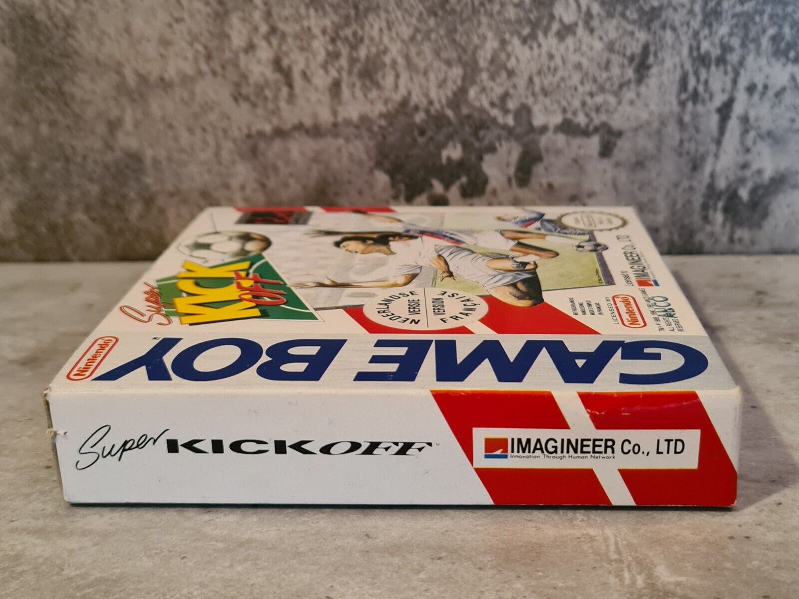 Nintendo Game Boy Classic Spiel Super Kick Off mit OVP und Anleitung FAH - T-Retro-Games 
