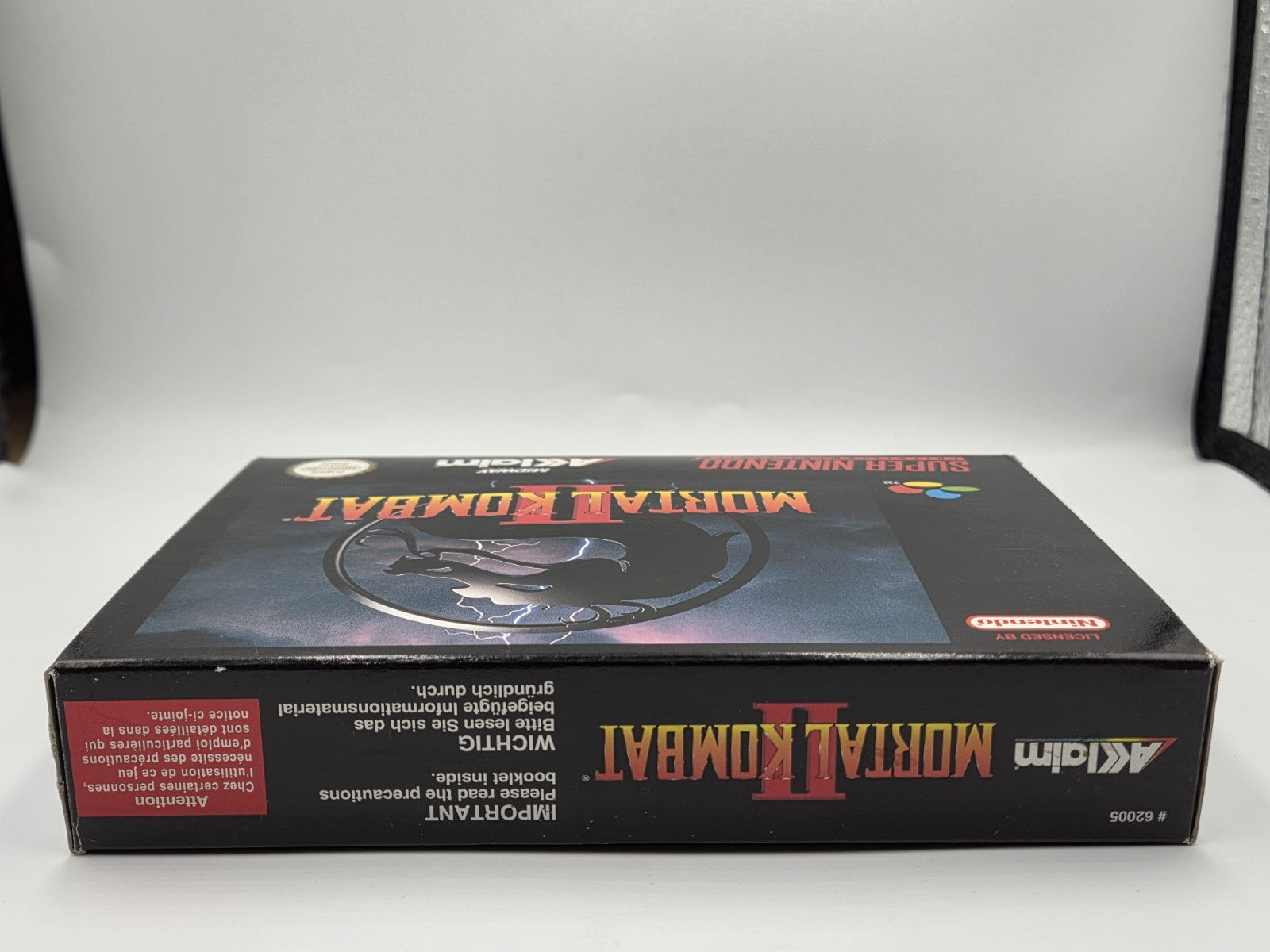 SNES Super Nintendo Mortal Kombat  II 2 mit OVP und Anleitung EUR