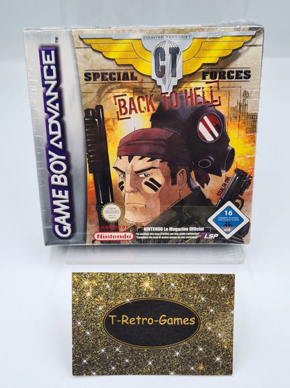 Nintendo Game Boy Advance CT Special Forces Back To Hell EUR Sealed Neu New - T-Retro-Games 