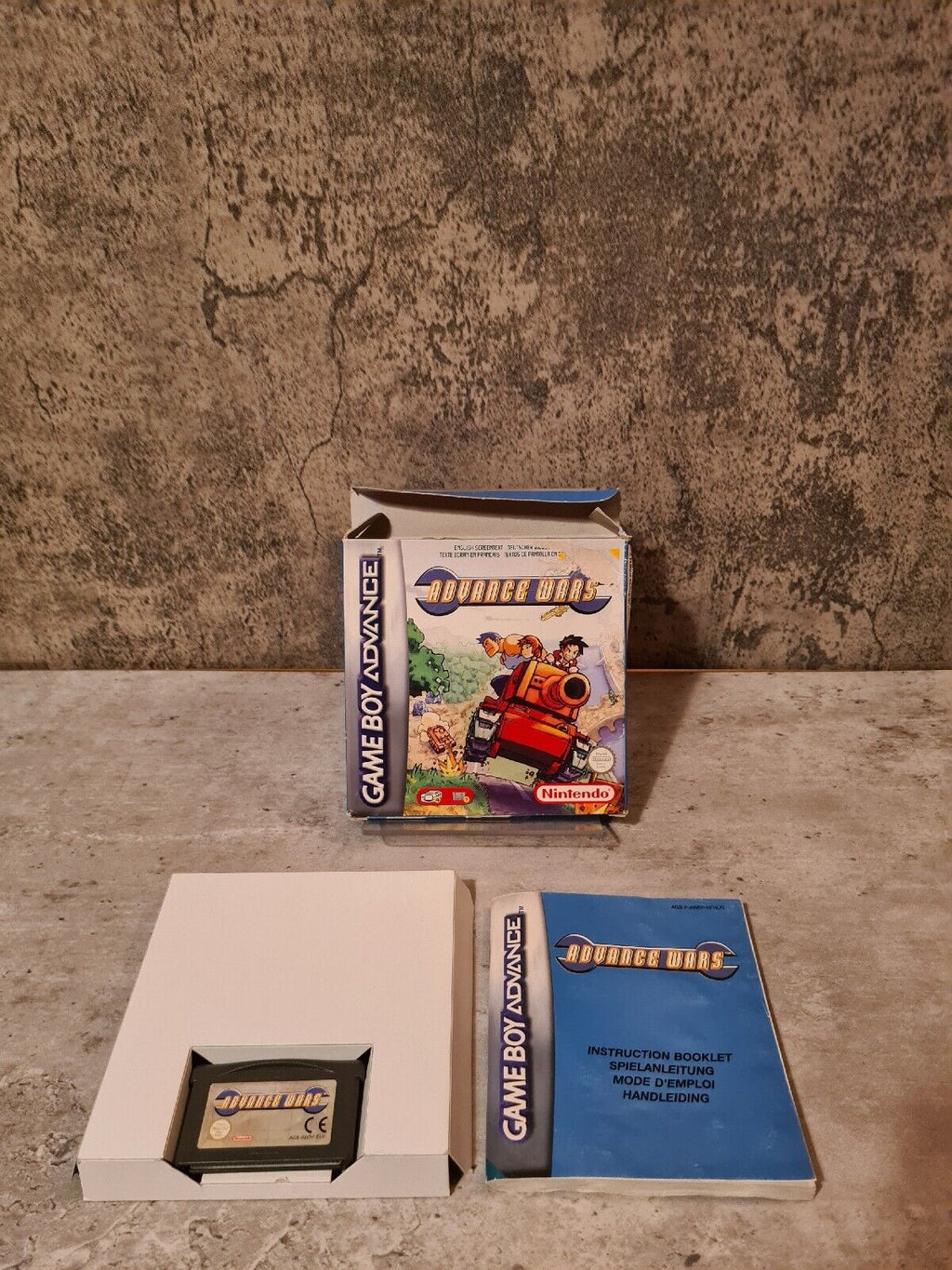 Nintendo Gameboy Advance Advance Wars mit OVP und Anleitung EUR - T-Retro-Games 