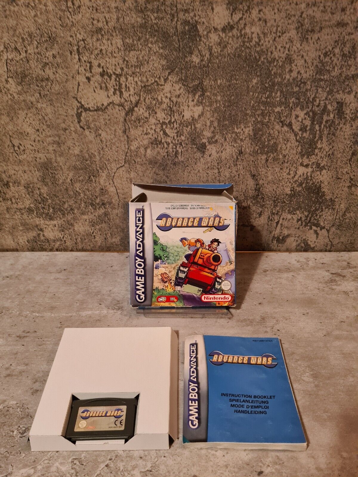 Nintendo Gameboy Advance Advance Wars mit OVP und Anleitung EUR - T-Retro-Games 