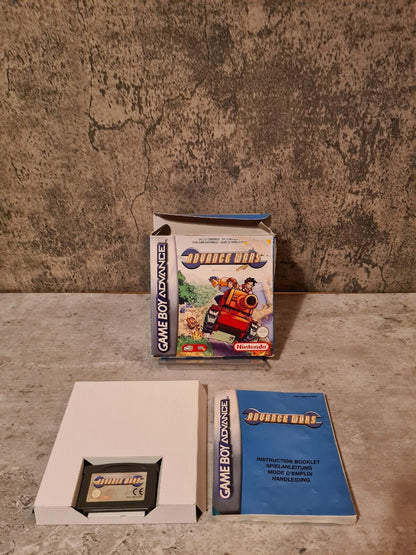 Nintendo Gameboy Advance Advance Wars mit OVP und Anleitung EUR - T-Retro-Games 