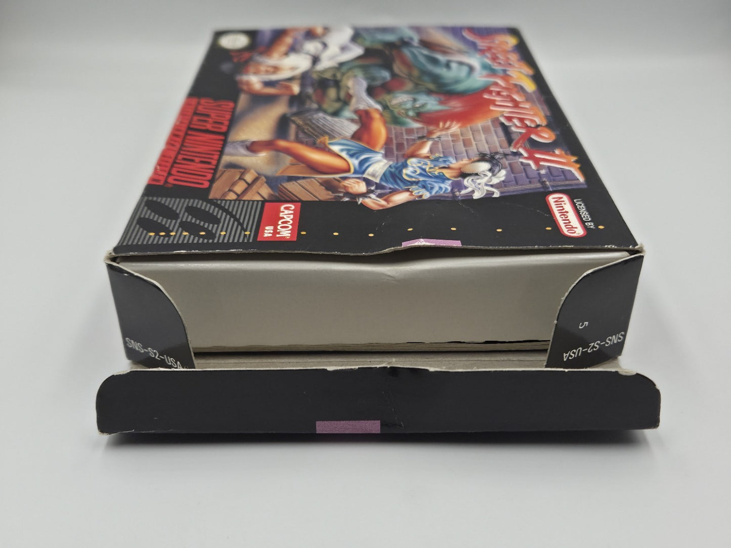 SNES Super Nintendo Street Fighter II mit OVP und Anleitung NTSC USA