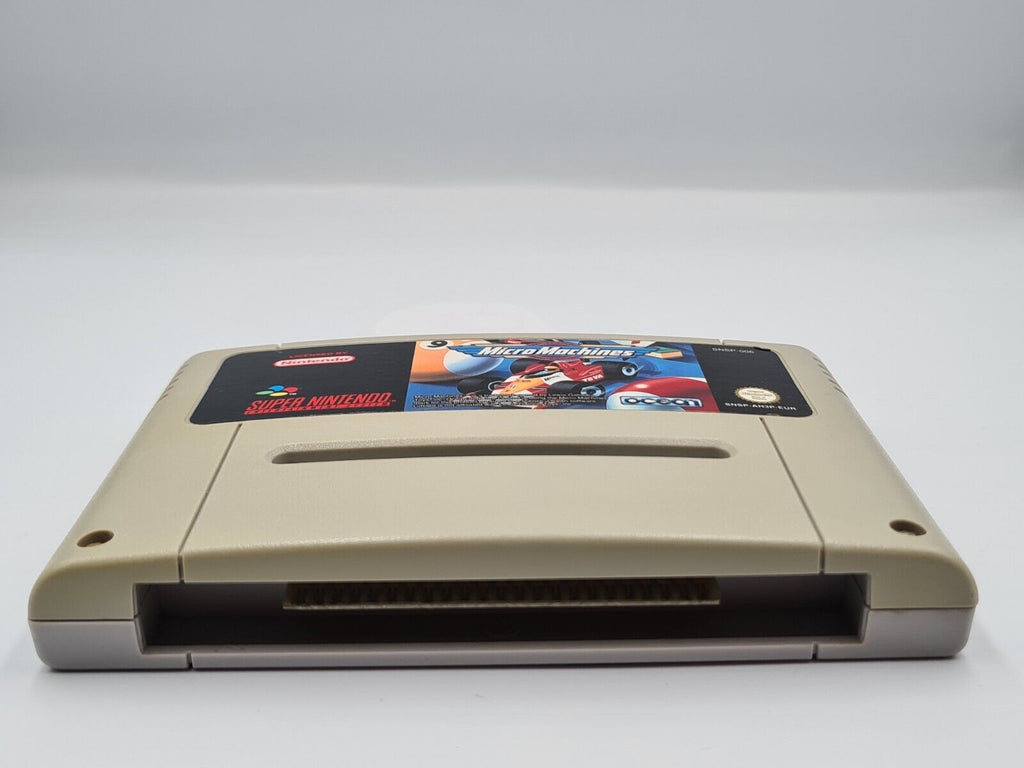 SNES Super Nintendo Micro Machines EUR Modul - T-Retro-Games 
