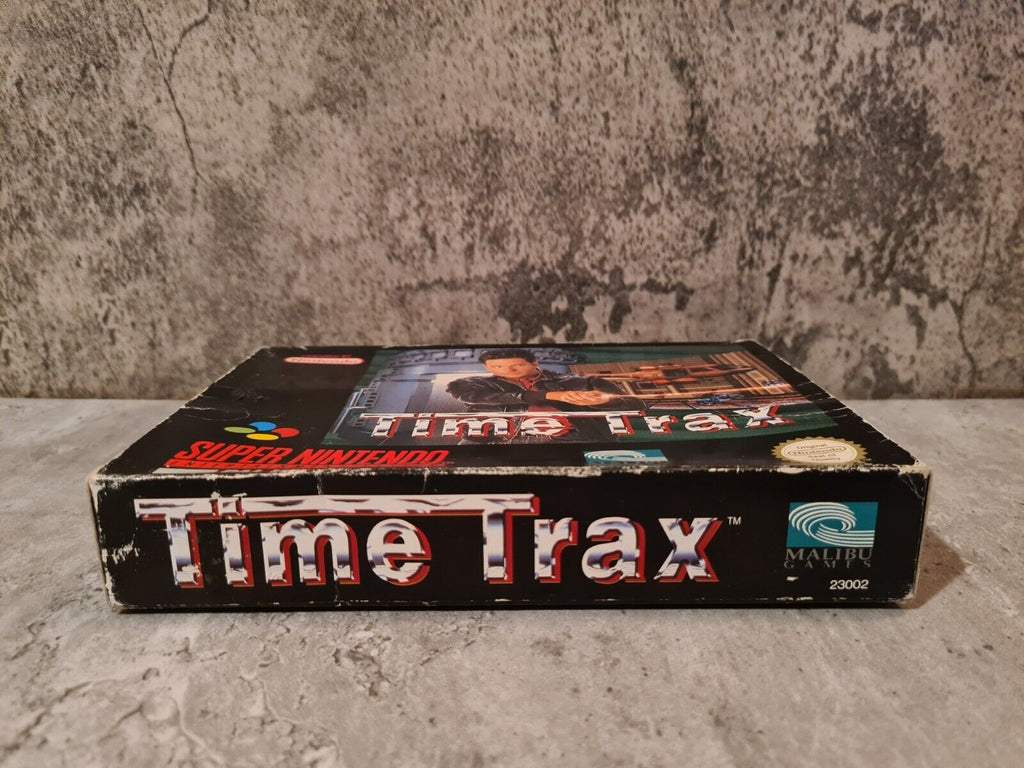 SNES Super Nintendo Time Trax mit OVP und Anleitung UKV - T-Retro-Games 