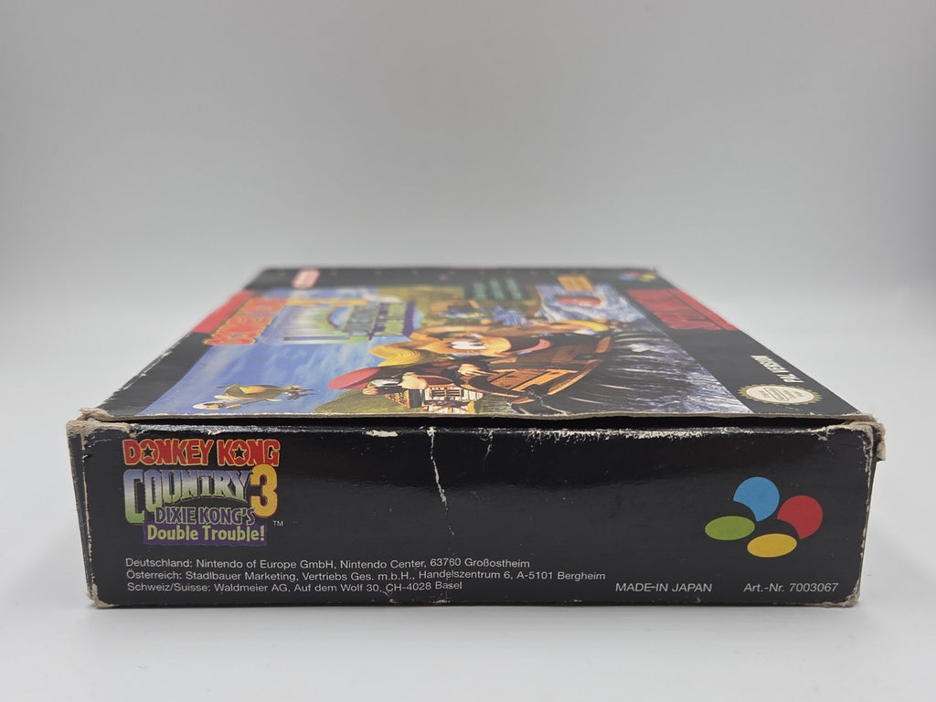 SNES Donkey Kong Country 3 Dixie Kong's Double Trouble! + OVP + Anleitung EUR