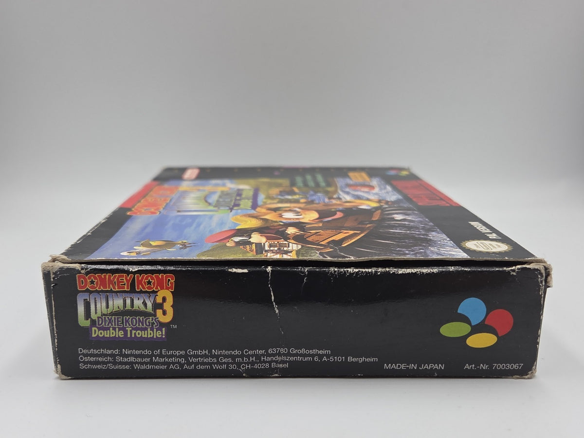 SNES Donkey Kong Country 3 Dixie Kong's Double Trouble! + OVP + Anleitung EUR