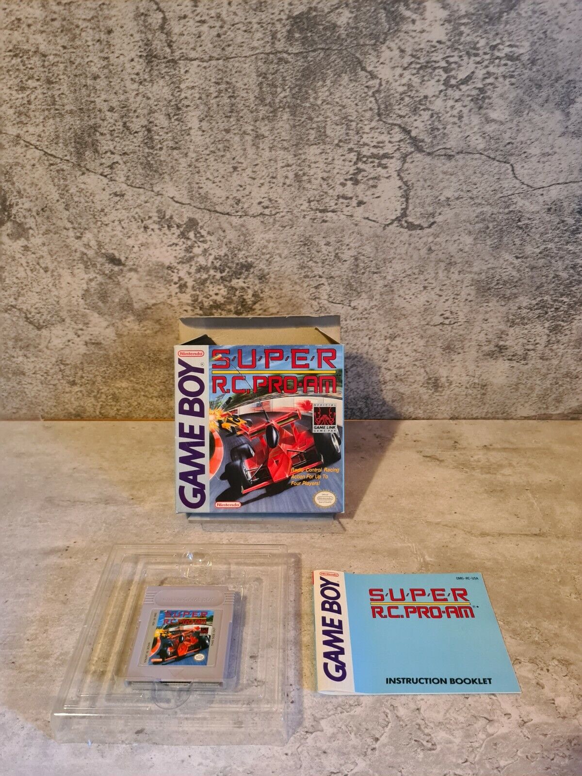 Nintendo Game Boy Classic Super R.C Pro AM mit OVP und Anleitung USA - T-Retro-Games 