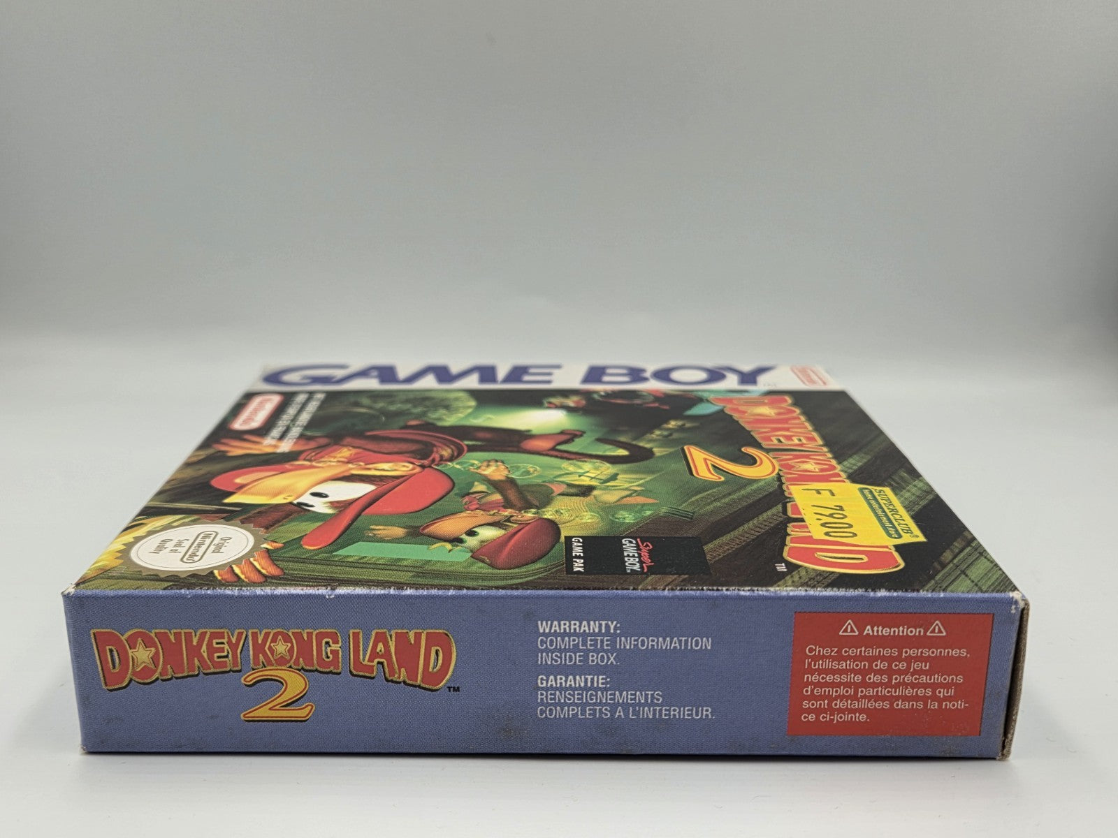 Nintendo Game Boy Classic Spiel Donkey Kong Land 2 mit OVP und Anleitung FAH