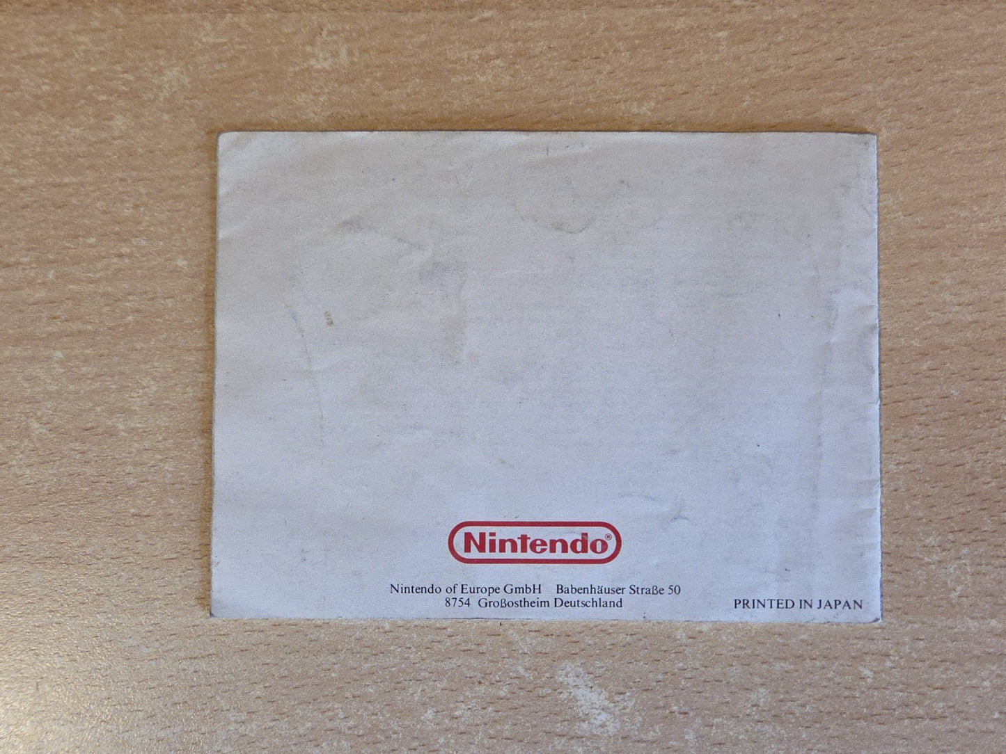 Nintendo Game Boy Classic Mega Man II Spielanleitung Instruction Booklet NOE