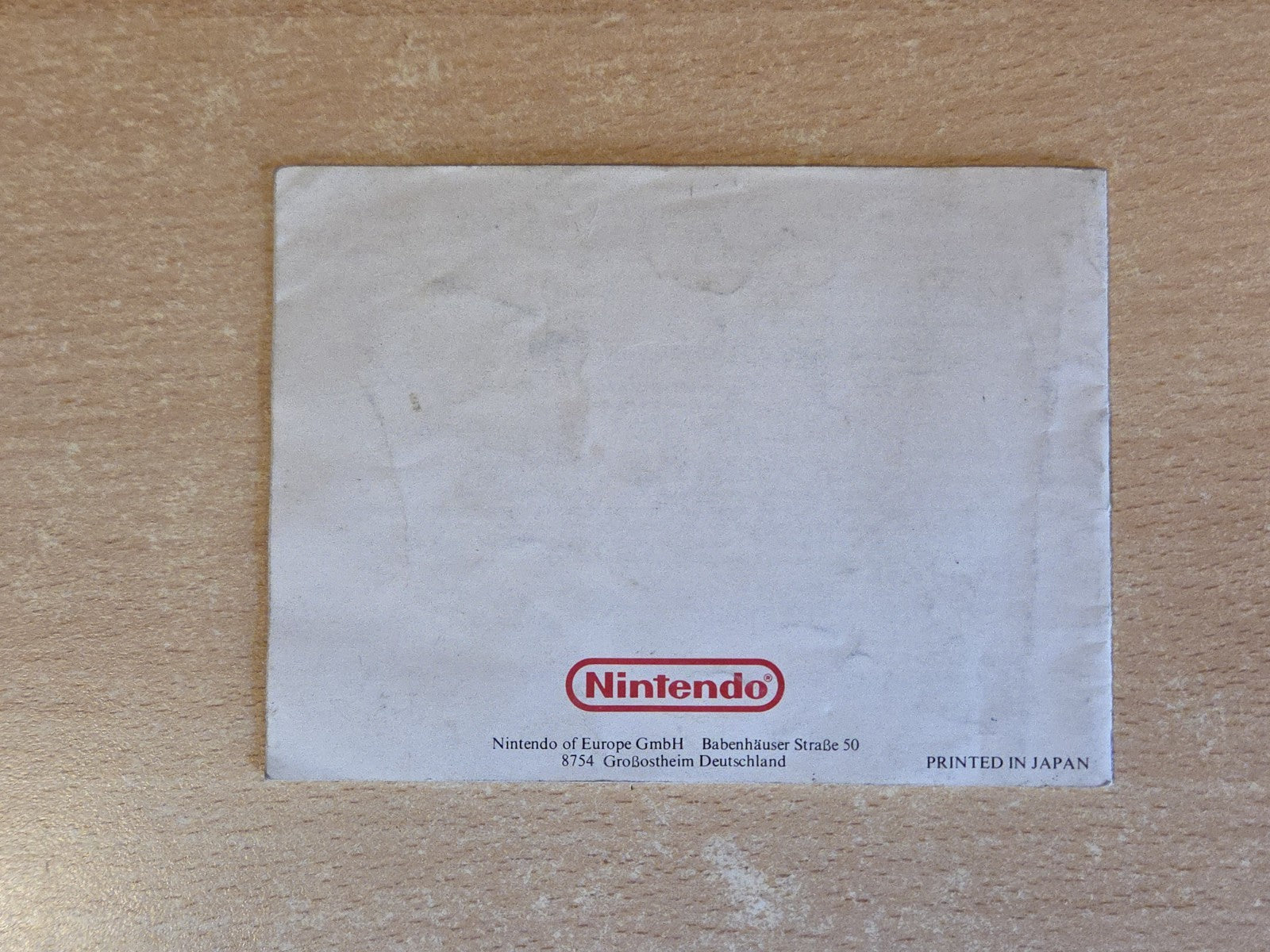 Nintendo Game Boy Classic Mega Man II Spielanleitung Instruction Booklet NOE