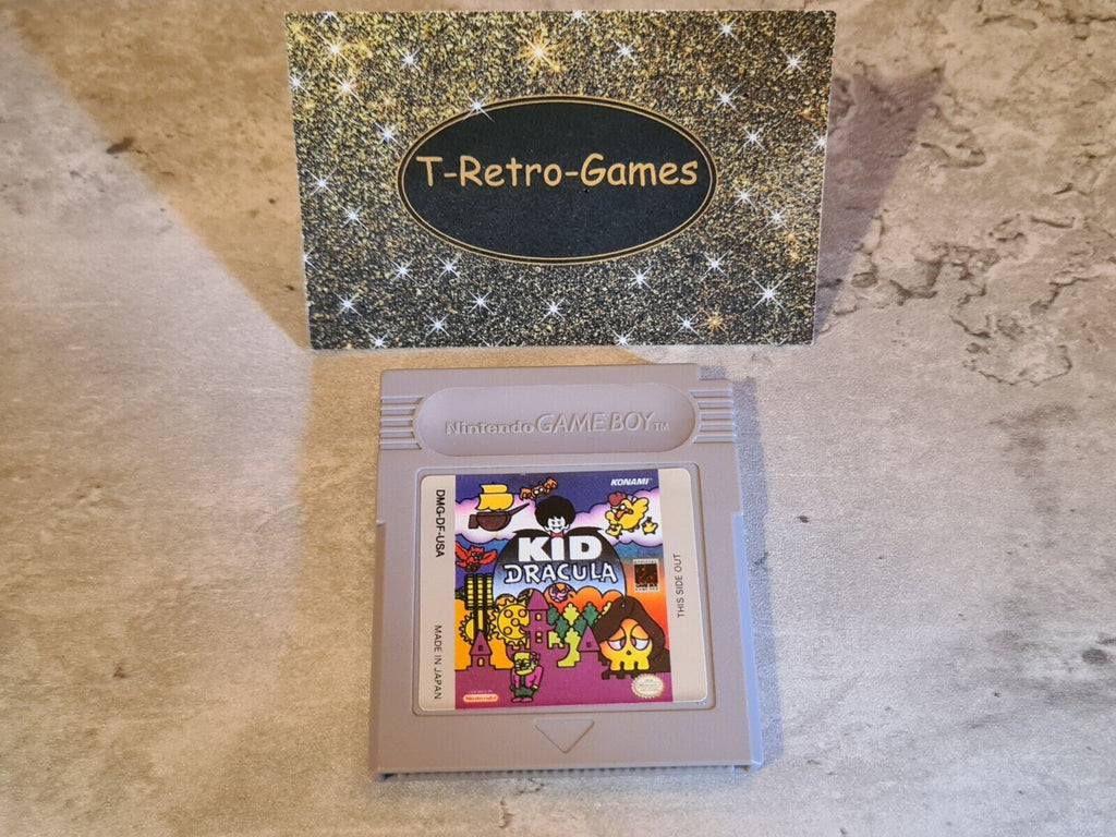 Nintendo Game Boy Classic Spiel Kid Dracula Modul USA - T-Retro-Games 