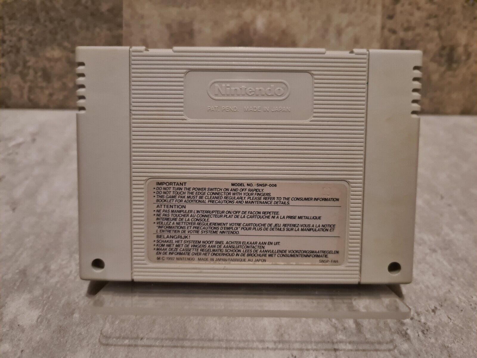 SNES Super Nintendo Super BattleTank Modul FAH - T-Retro-Games 