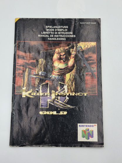 N64 Nintendo 64 Killer Instinct mit OVP und Anleitung FAH