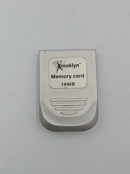 Memory Card 16 MB Grau für Nintendo GameCube Brooklyn