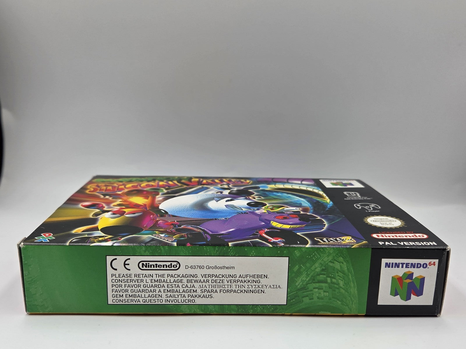 N64 Nintendo 64 Spacestation Silicon Valley mit OVP und Anleitung EUR