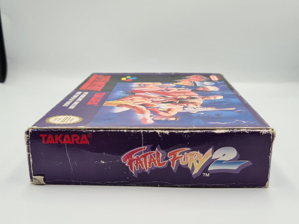 SNES Super Nintendo Fatal Fury 2 mit OVP und Anleitung FAH - T-Retro-Games 