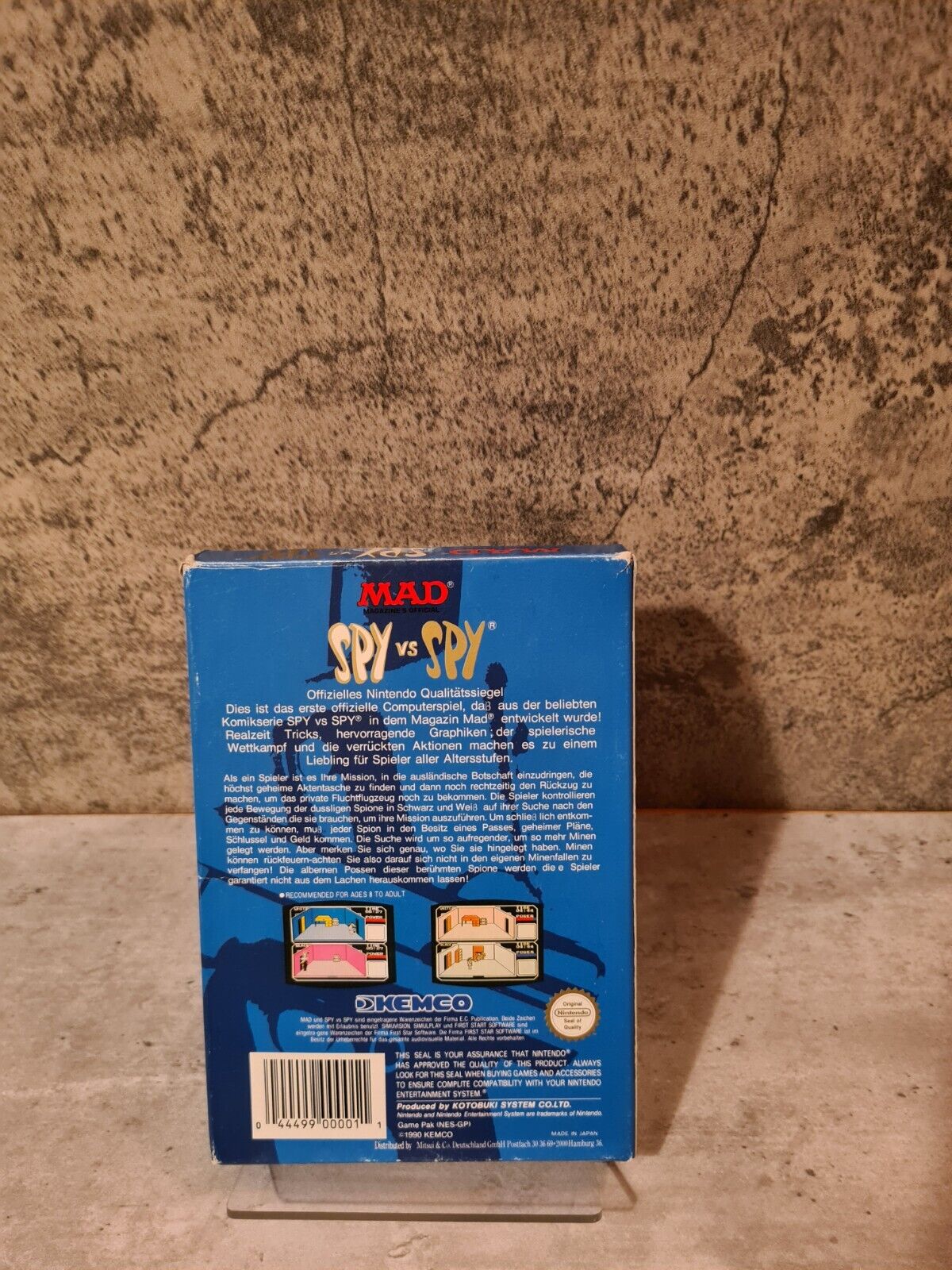 NES Spy vs Spy mit OVP und Anleitung EEC - T-Retro-Games 