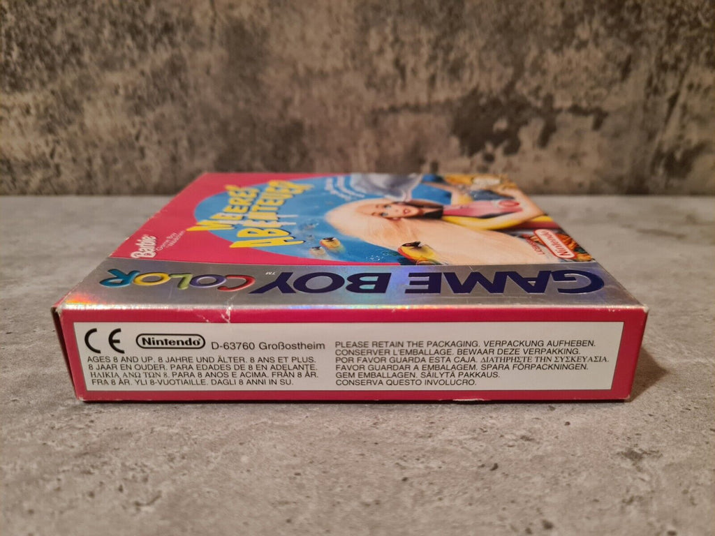 Nintendo Game Boy Color Barbie Meeres Abenteuer mit OVP und Anleitung NOE - T-Retro-Games 