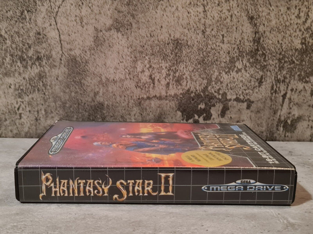 Sega Mega Drive Spiel Phantasy Star II mit OVP und Anleitung Multi Language - T-Retro-Games 