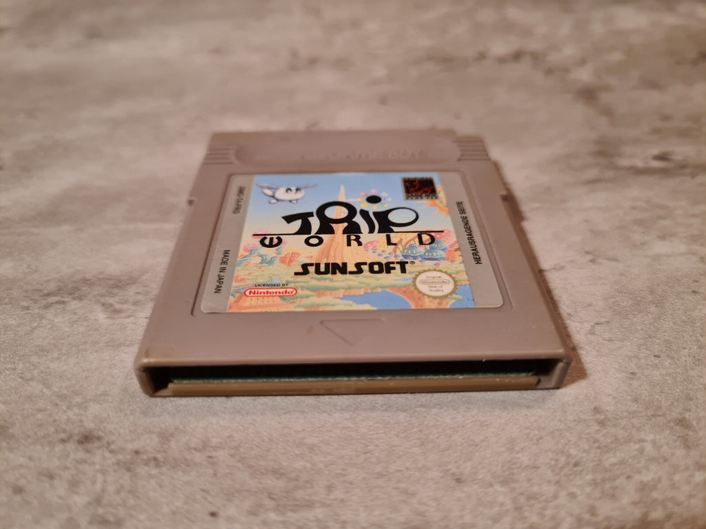 Nintendo Game Boy Classic Spiel Trip World Modul FRG