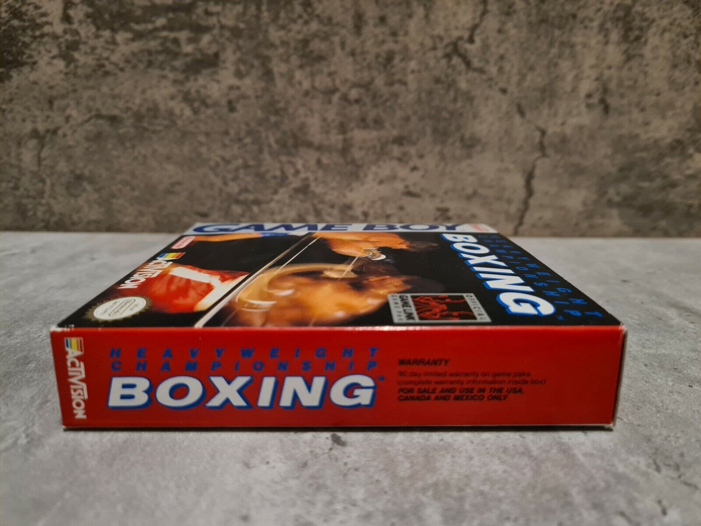 Nintendo Gameboy Heavyweight Championship Boxing mit OVP und Anleitung USA - T-Retro-Games 