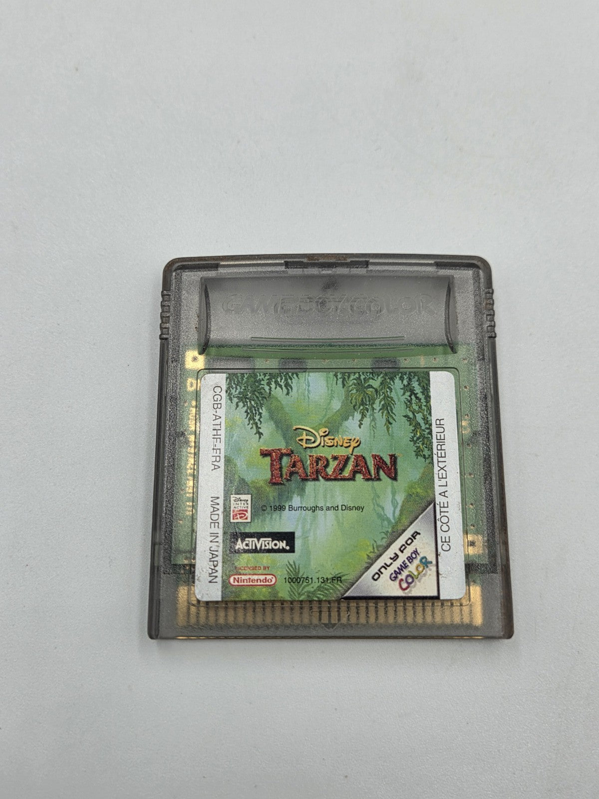 Nintendo Game Boy Color Disney Tarzan mit OVP und Anleitung  FRA