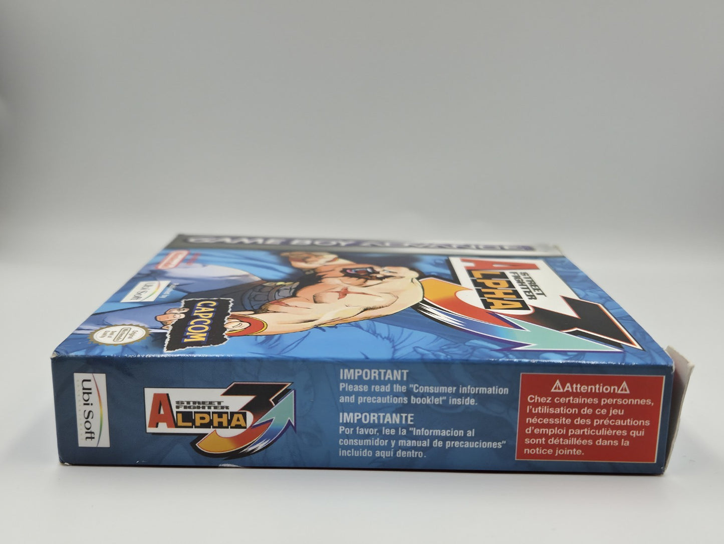 Nintendo Game Boy Advance Street Fighter Alpha 3  mit OVP und Anleitung USA