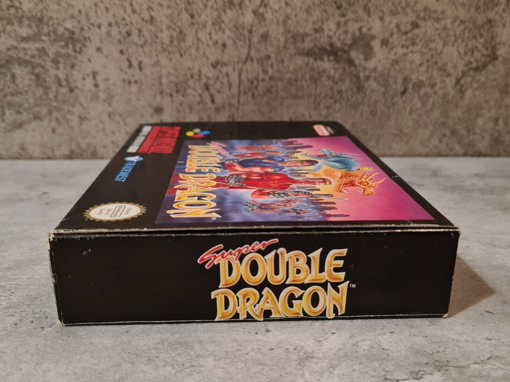 SNES Super Nintendo Super Double Dragon mit OVP und Anleitung FRG - T-Retro-Games 
