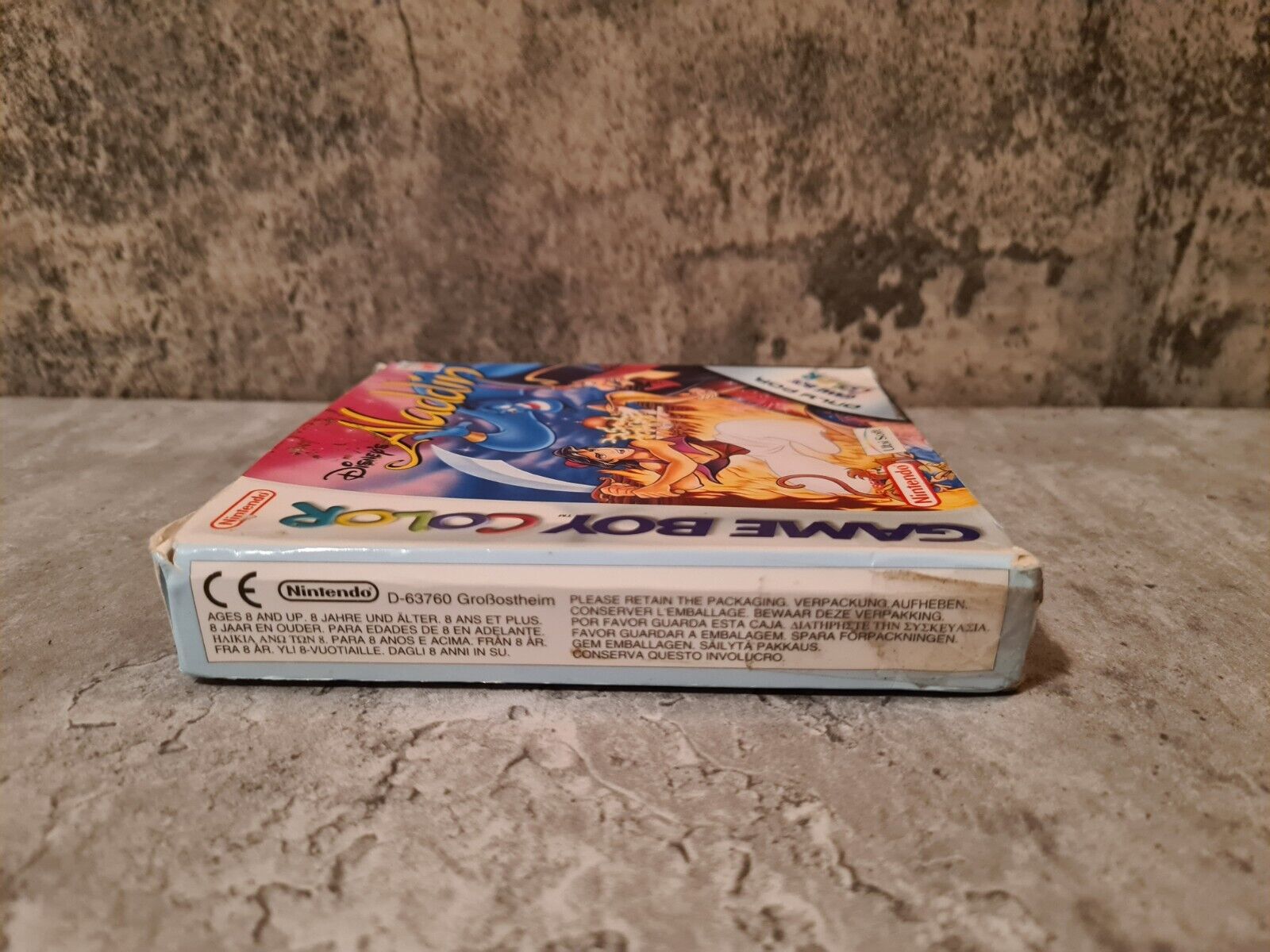 Nintendo Gameboy Color Disney's Aladdin mit OVP und Anleitung EUR - T-Retro-Games 