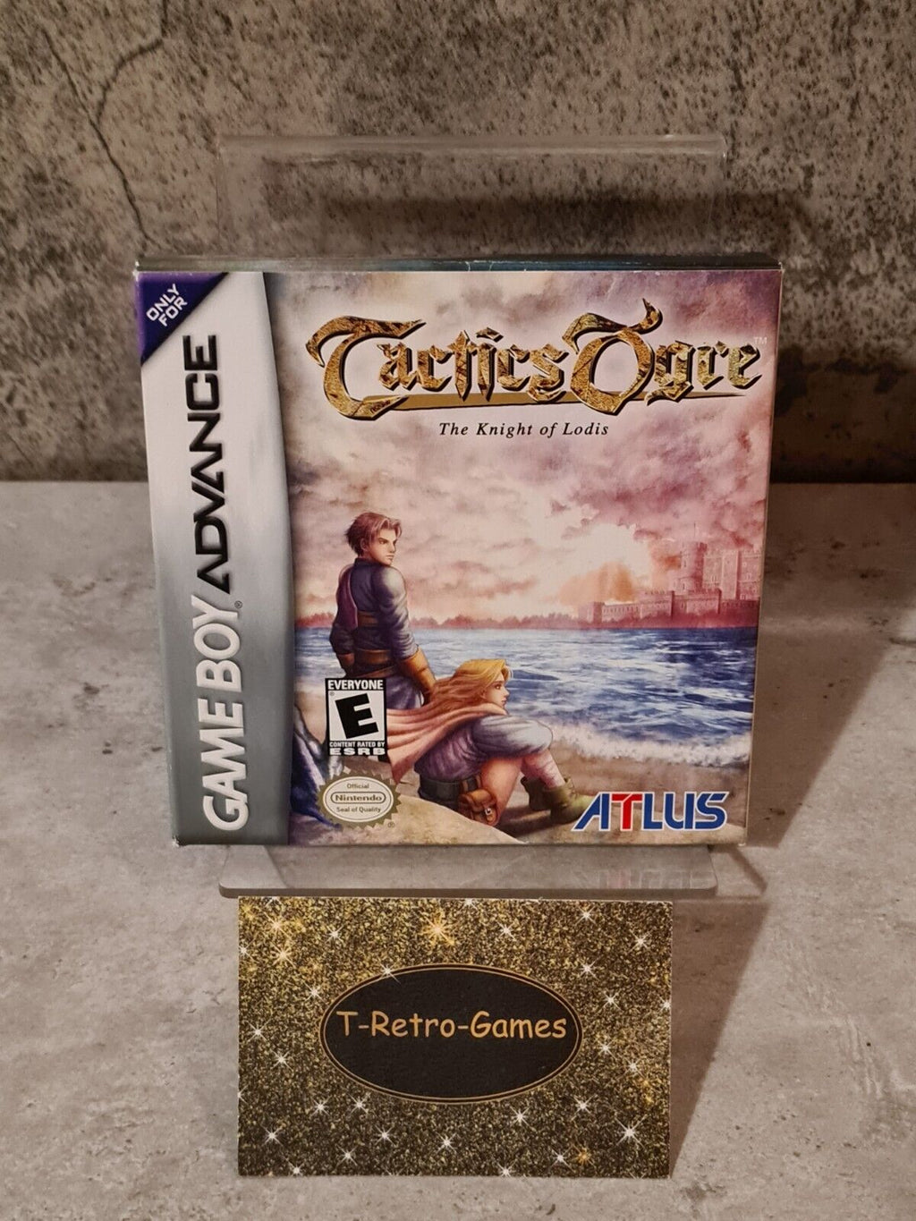 Game Boy Advance Tactics Ogre The Knight of Lodis mit OVP und Anleitung USA - T-Retro-Games 