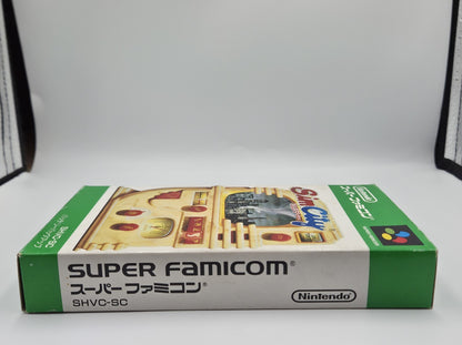 SFC Super Famicom Sim City mit OVP und Anleitung Japan