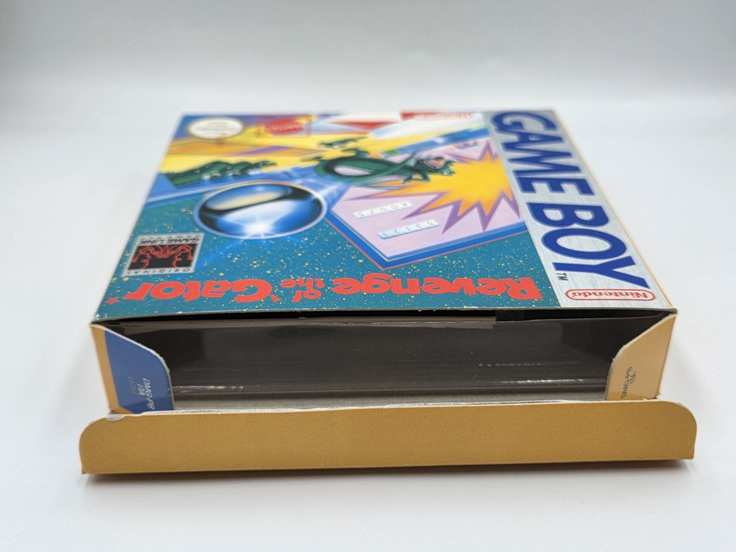 Nintendo Game Boy Classic Spiel Revenge of the Gator mit OVP und Anleitung ITA