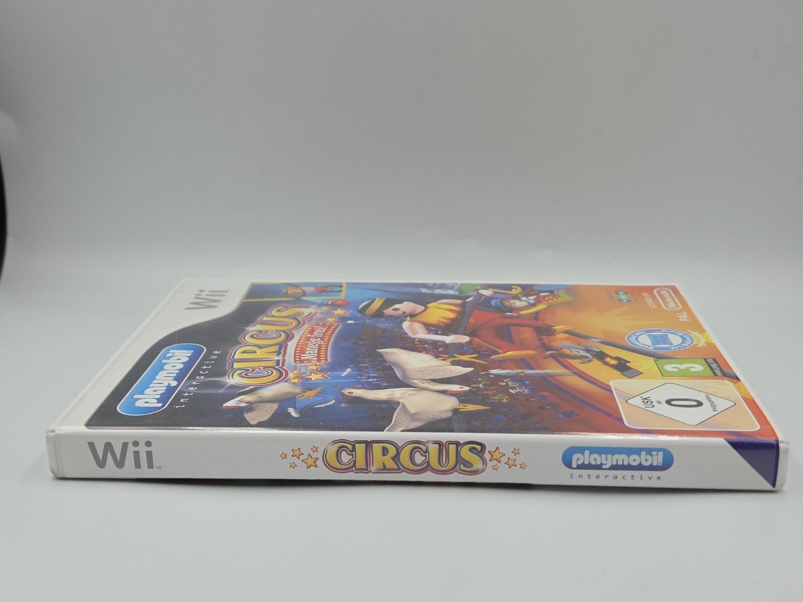 Nintendo Wii Spiel Playmobil Circus Manege Frei mit OVP und Anleitung NOE