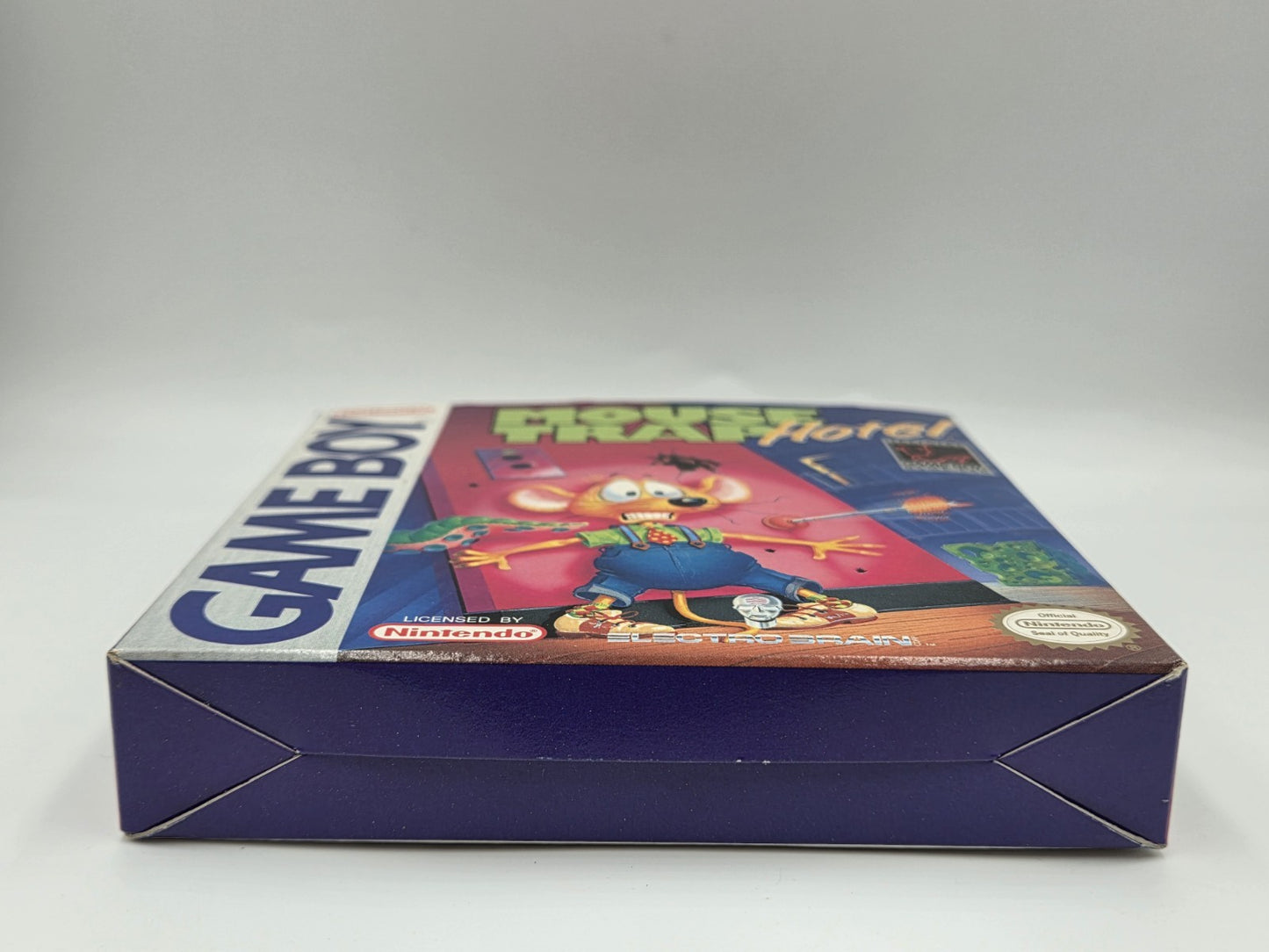Nintendo Game Boy Classic Spiel Mouse Trap Hotel mit OVP und Anleitung USA
