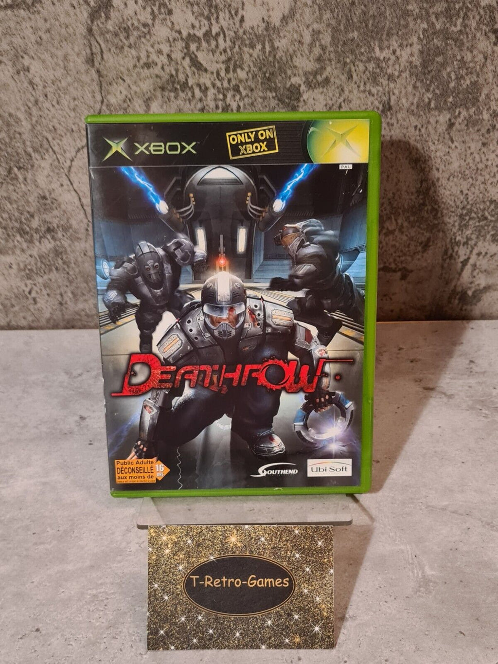 XBOX Spiel DeathRow mit OVP und Anleitung - T-Retro-Games 