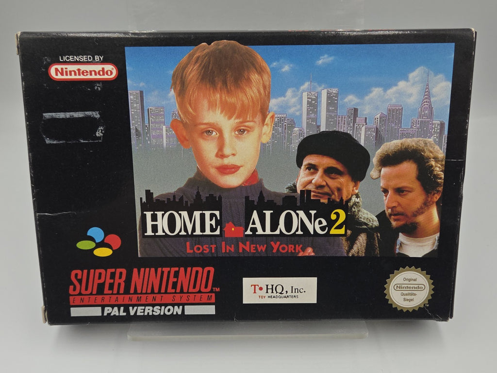 SNES Super Nintendo Spiel Home Alone 2 Lost in New York mit OVP  Anleitung NOE